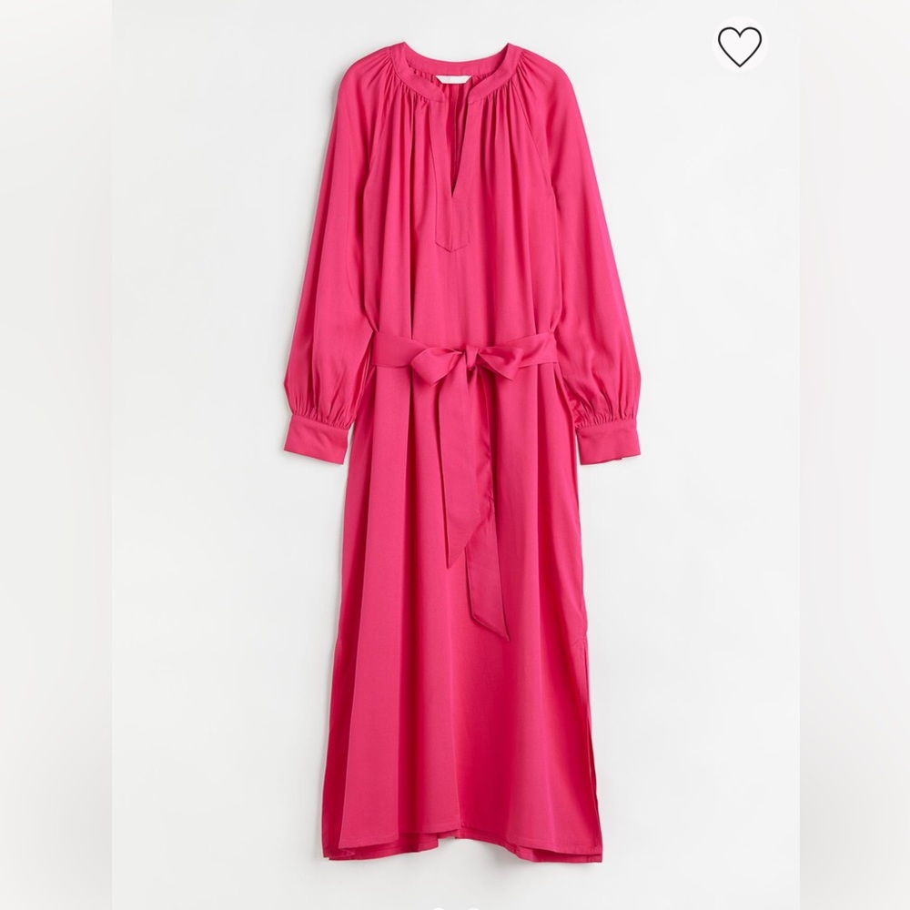 H&M long sleeve maxi dress